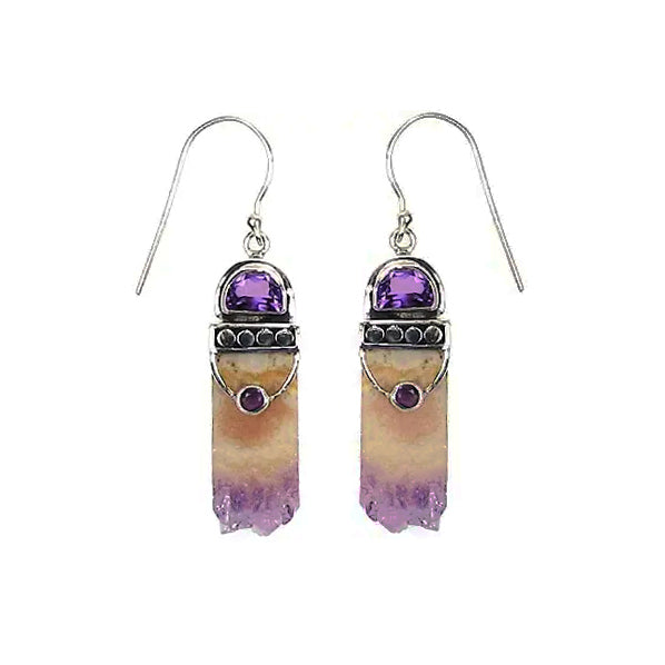 (209M) Uruguay Crystal Earrings