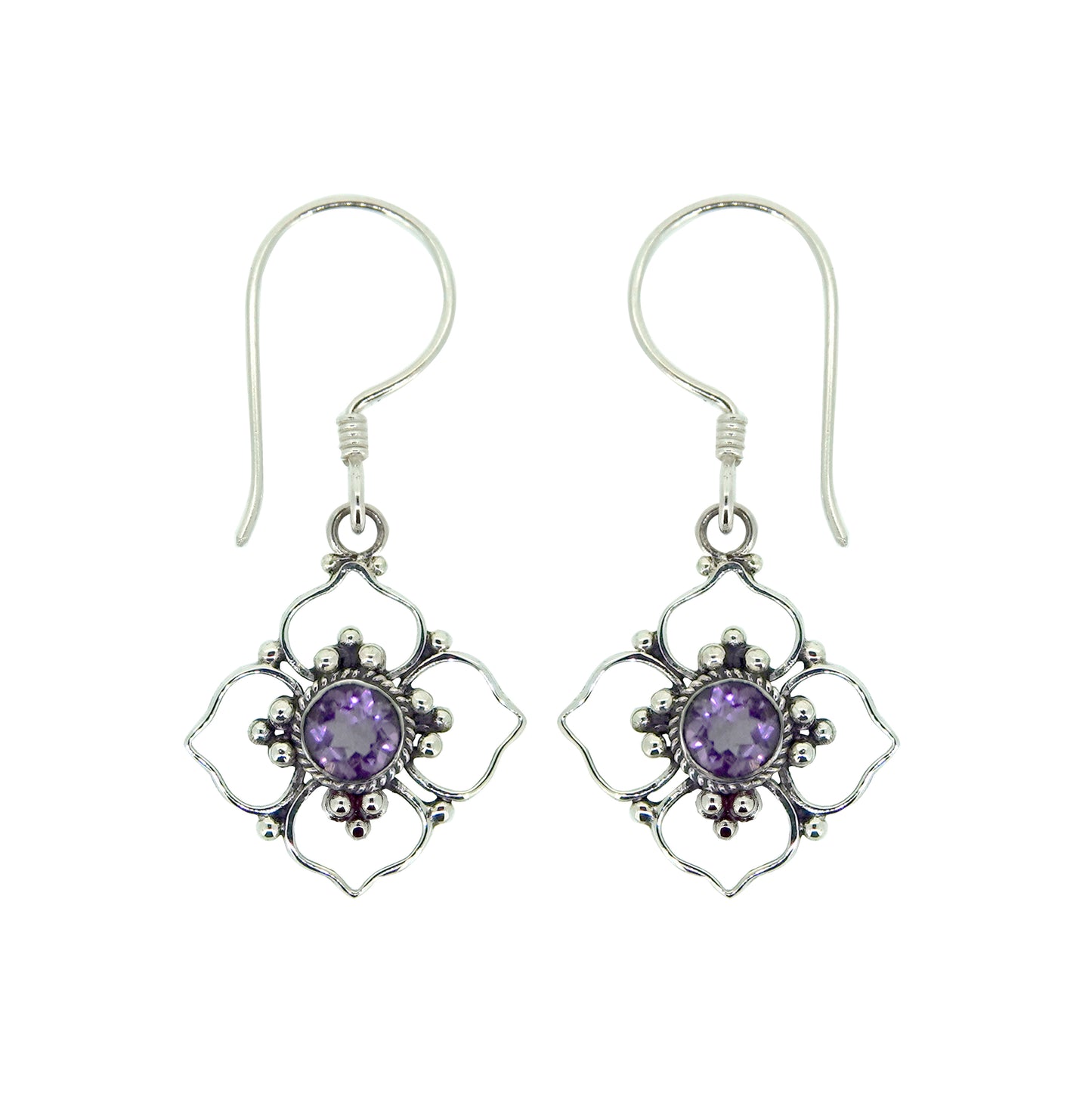 (SP250RAM) Amethyst Earrings