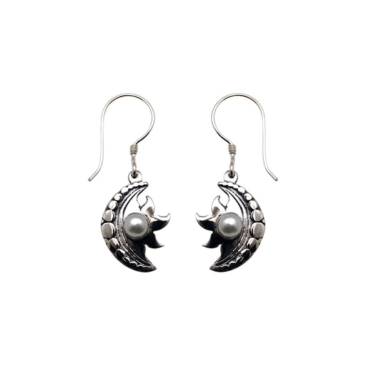 (304CPL) Silver Gemstone Earring
