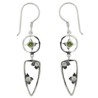 (304PE) Peridot Earrings