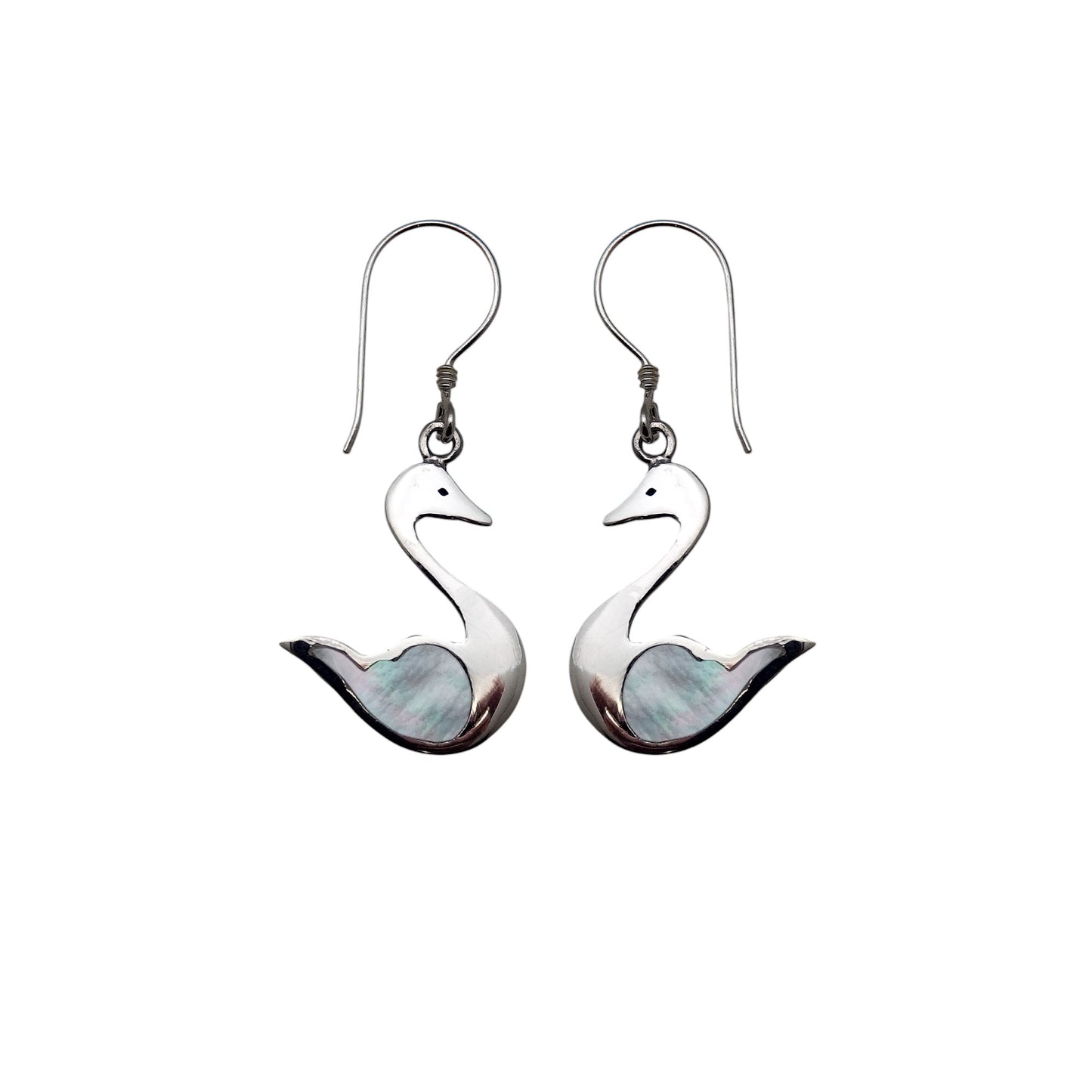 (317CMOP) Silver Shell Earring