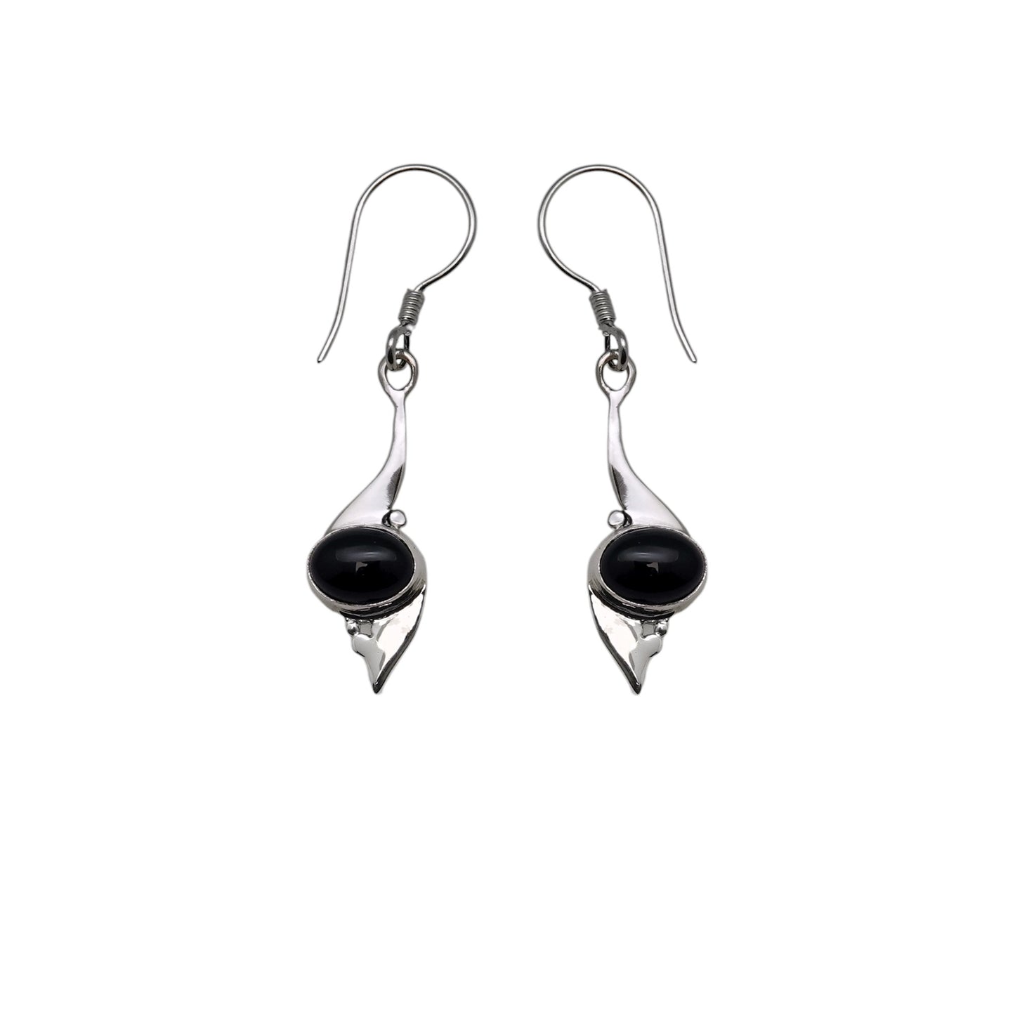 (320CON) Silver Gemstone Earring