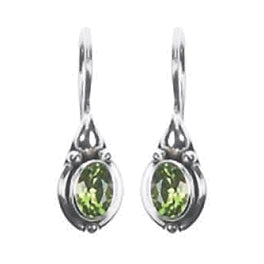 (274IPE) Fixed Hook Peridot Earrings