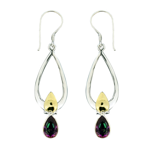 (331MT) Mystic Topaz Drop Earring
