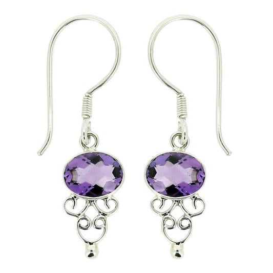 (248TAM) Amethyst Earrings