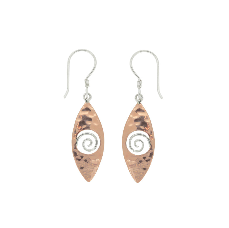 (280ZCOP) Copper Earrings