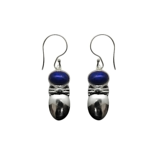 (SP105LA) Lapis Lantern Earrings