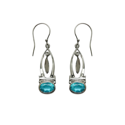 (SP106SBQ) Marquise Swiss Blue Quartz Drops