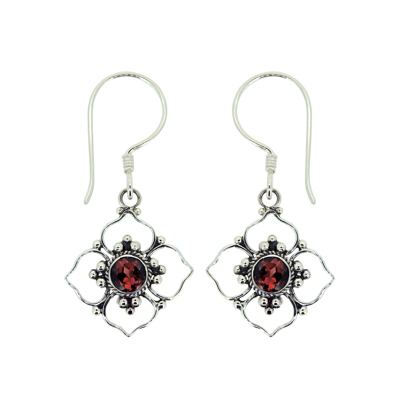 (SP250RGA) Garnet Earrings