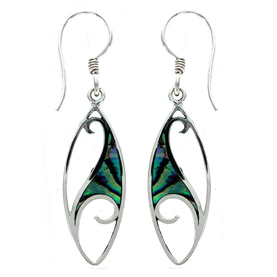 (216VPAUA) Paua Shell Earring