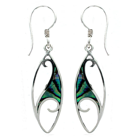 (216VPAUA) Paua Shell Earring