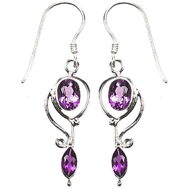 (224KAM) Amethyst Synergy Earrings