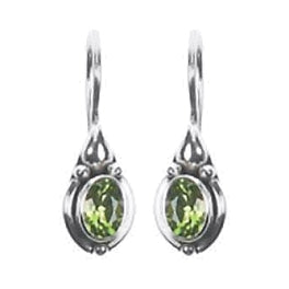 (274IPE) Fixed Hook Peridot Earrings