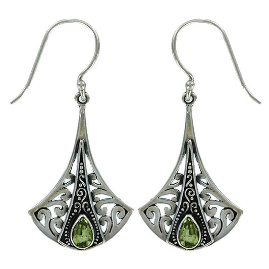 (277WPE) Peridot Drop Earring