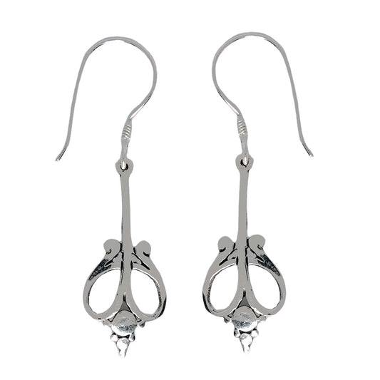 (342A) Sterling Silver Earrings